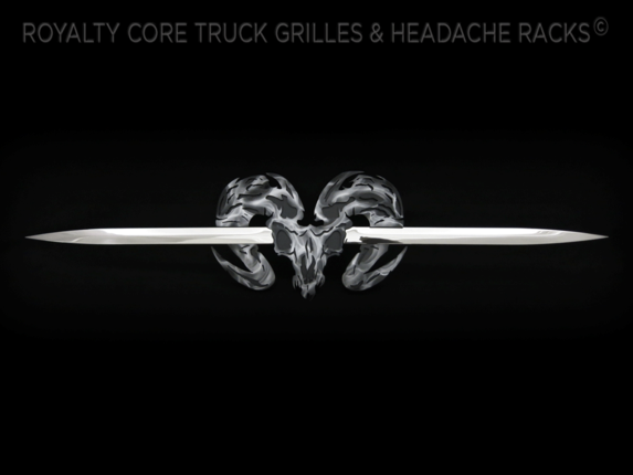 Speared Ram Skull
