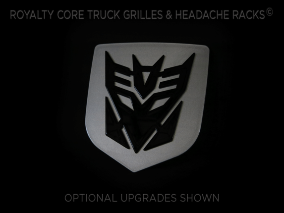 Decepticon Tailgate Emblem — Royalty Core Custom Emblem