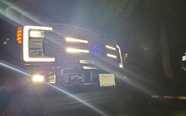 Pros And Cons Of Adding An LED Light To Your Custom Grille