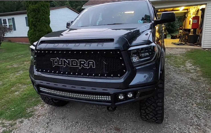 How To Remove A Grille From A 2014-2017 Tundra