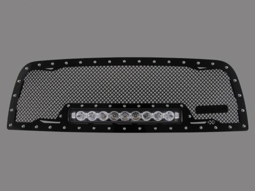 RC1X Grille — Royalty Core custom truck grille, front view