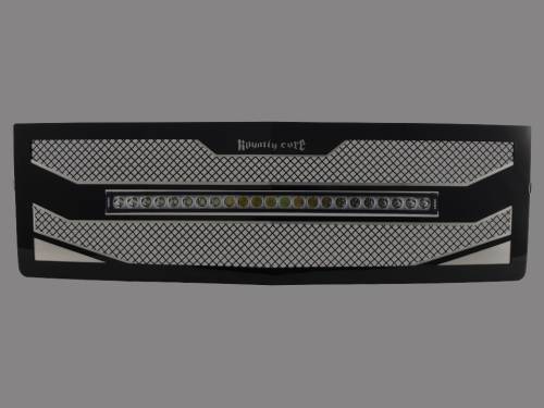 RC4X Grille — Royalty Core layered custom truck grille, front view