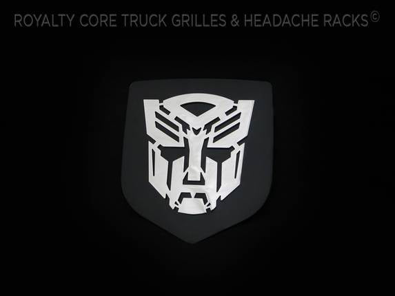 Custom Autobot Emblem For Ram Tailgate — Royalty Core Custom Emblem